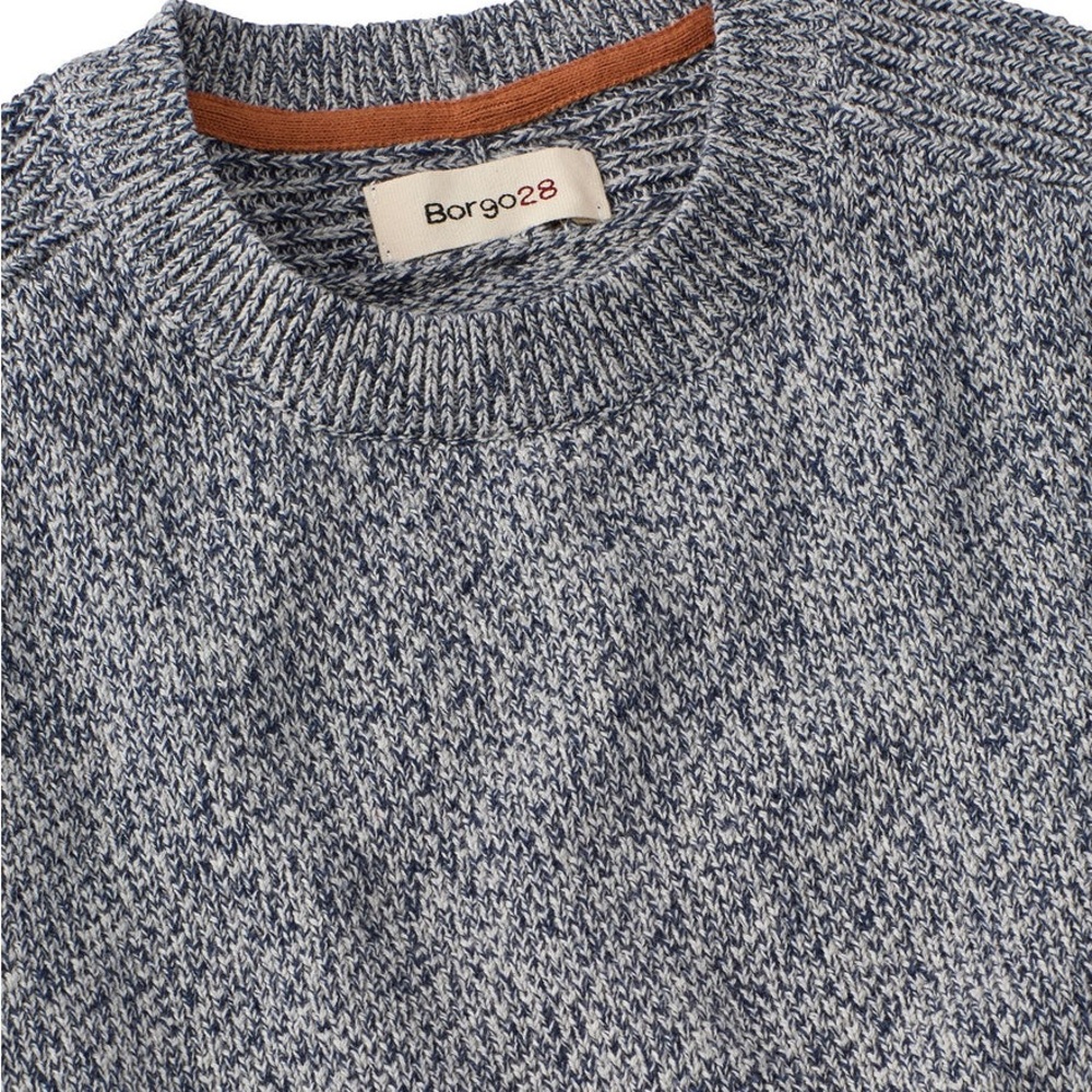 Men's Classic Gray Crewneck Sweater